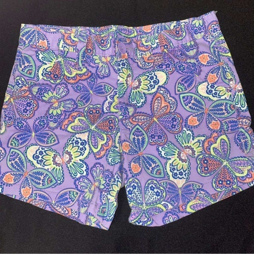 Faded Glory shorts purple butterfly size‎ 12
